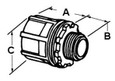 Bridgeport Threaded Hubs - Zinc Die Cast
