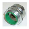 Bridgeport EMT Compression Connectors - Steel with Insulated Throat
