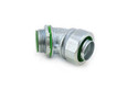 Bridgeport Liquid Tight Connectors, 45° - Malleable Iron with Insulated Throat