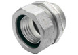 Bridgeport Liquid Tight Connectors, Straight - Malleable Iron with Insulated Throat