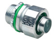 Bridgeport Liquid Tight Connectors, Straight - Malleable Iron with Insulated Throat