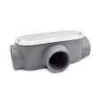Bridgeport Type T Rigid and IMC Conduit Bodies - Aluminum with Cover and Gasket
