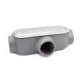 Bridgeport Type T Rigid and IMC Conduit Bodies - Aluminum with Cover and Gasket
