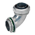 Bridgeport Liquid Tight Connectors, 90° - Die Cast Zinc