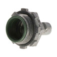 Bridgeport Flexible Metal Conduit Screw-In Connectors - Zinc Die Cast with Insulated Throat