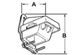 Bridgeport Entrance Caps for Oval Service Entrance Cable - PVC