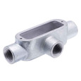 Bridgeport Type T Rigid and IMC Conduit Bodies - Malleable Iron