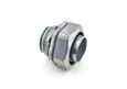Bridgeport Liquid Tight Connectors, Straight - Zinc Die Cast with Insulated Throat 105°C