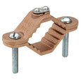 Bridgeport Ground Clamps - Brass (Bare Wire Type)