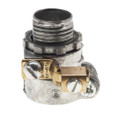 Bridgeport Squeeze Connectors with Grounding Lug - Zinc Die Cast