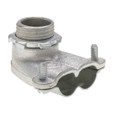Bridgeport 90° Duplex Connectors for Flexible Metal Conduit