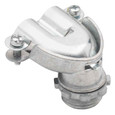 Bridgeport 90° Duplex Connectors for Flexible Metal Conduit