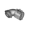 Bridgeport 807 Series 90° Flexible Metal Conduit Connectors - Malleable Iron