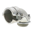 Bridgeport 807 Series 90° Flexible Metal Conduit Connectors - Malleable Iron