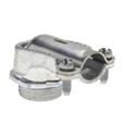 Bridgeport 90° Flexible Metal Conduit Connectors - Malleable Iron