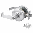 Corbin Russwin Grade 1 Storeroom Newport Cylindrical Lever, 6/7-Pin Prep with Disposable Plastic Core, (Less Core), 2-3/4in Backset, ANSI Strike SA114
