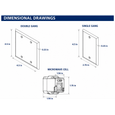 BEA 10MS08U Microwave Touchless Actuator with Single and Double Gang Compatibility