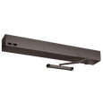 Record USA Low Energy Low Profile Surface Mounted Electromechanical Door Operator, 39" Header, Slide Track Arm Standard, Pull Side Mounted, Up to 36" Door, Left Handed