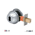 TownSteel Commercial Deadbolt - Double - IC Core (SFIC) - 2-3/4 " Backset - Satin Chrome - Grade 1