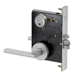 Schlage PM040 Grade 1 Bath/Bedroom Privacy Mortise Lock, Non-Keyed