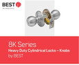 BEST BEST 8K Series - Service Station Function (E) Single Cylinder Grade 1 Heavy Duty Knob Lock, SFIC Less Core BEST-8K-E
