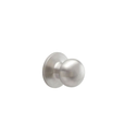 Schlage Residential J10 Passage Function, Builders Basics Knob, 2-3/8" or 2-3/4" Adjustable Backset With Round Corners