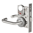 BEST 45H Series ( L - Private Function) - Escutcheon Trim Heavy Duty Mortise Lock with Visual Keyed Indicator, No Housing and No Core