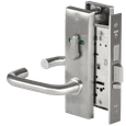 BEST 45H Series ( LT - Private Function) - Escutcheon Trim Heavy Duty Mortise Lock with Visual Keyed Indicator, No Housing and No Core