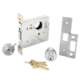 Schlage L460R Grade 1 Entrance/Office Small Case Mortise Deadbolt, Cylinder x Thumbturn, 6-Pin FSIC With Core, 5-9/16" x 1-1/4" Face Size