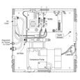 LCN 7900 Series Self Contained Control Box/Compressor for Single Door Applications