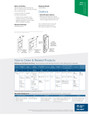 Adams Rite 8400 Series Narrow Stile Mortise Exit Device Part, Thick Door Kit