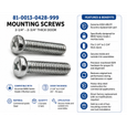 Accentra 8800FL Mounting Screws, 2-1/4 - 2-3/4 Inch Thick Door