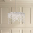 Schonbek SCH-CH4812N Chantant 8 Light 43in x 27in Linear Chandelier