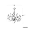 Schonbek SCH-9685 Jasmine 15 Light 36in x 37.5in Chandelier