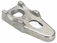 Topaz Lighting EMT/Rigid Clampback, Malleable Iron, Zinc-Plated