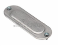 Topaz Lighting Aluminum Conduit Body Cover with Screws