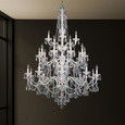 Schonbek SCH-3610 Sterling 25 Light 45in x 61in Three-Tier Chandelier