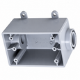 Topaz Lighting 1288 Schedule 40 PVC FSC Type Conduit Box, Single