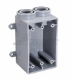 Topaz Lighting Schedule 40 PVC FSS Type Conduit Box, Single
