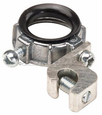 Topaz Lighting Insulated Zinc Die-Cast Metallic Grounding Bushing with Aluminum Lay-In Lug