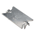 Topaz Lighting Steel Nail Plate with Prongs, 16 Gauge