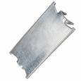 Topaz Lighting 187 Steel Nail Plate with Prongs, 16 Gauge