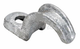 Topaz Lighting Hot-Dip Galvanized Malleable Iron One-Hole Rigid Conduit Strap