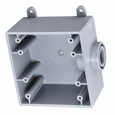 Topaz Lighting 1286 Schedule 40 PVC Double FSE Type Conduit Box