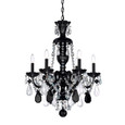 Schonbek SCH-5535 Hamilton Rock Crystal 6 Light 22in x 29.5in Chandelier