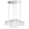 Schonbek SCH-SPU160N Selene 8 Light 37in x 13.5in Pendant