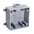 Topaz Lighting Schedule 40 PVC Double FSE Type FD Box