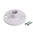 Topaz Lighting Plastic Lamp Holder, Medium Base, White Finish
