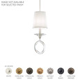 Schonbek SCH-MA1003N Emilea 1 Light 6in x 16.5in Pendant