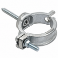 Topaz Lighting Malleable Iron Service Entrance Conduit Support, Lag Screw Type